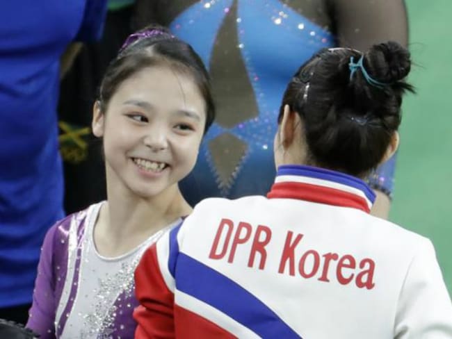 Las dos Coreas, unidas por una selfie