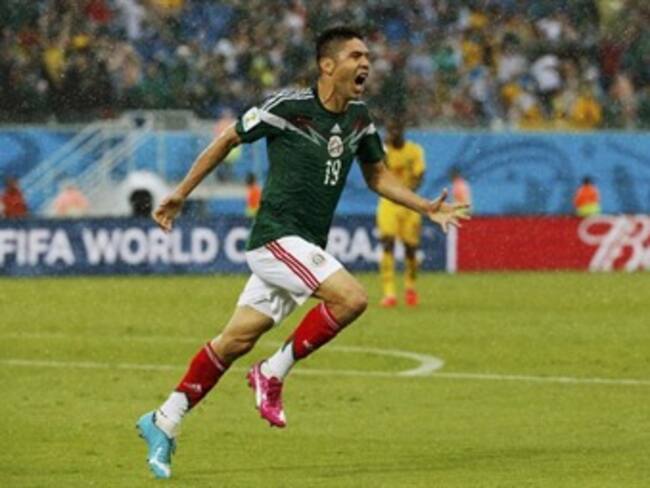 Debuta México con victoria en Mundial Brasil 2014