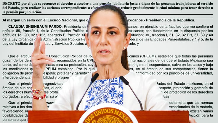 Nuevo programa de jubilación en marcha: Sheinbaum elevó a decreto retiro desde los 53 años