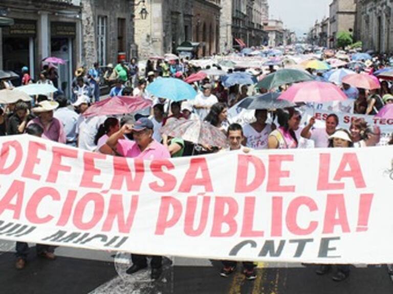 Prepara CNTE Oaxaca una mega marcha este jueves en el DF