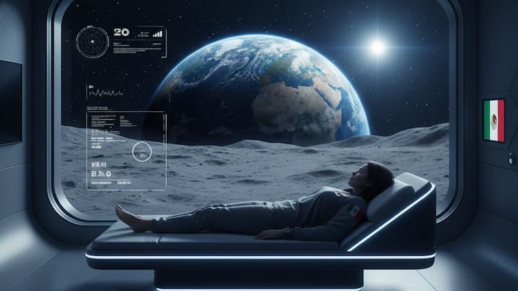 ¿Dormir en la luna? Revelan costo y requisitos por pasar una noche en el espacio