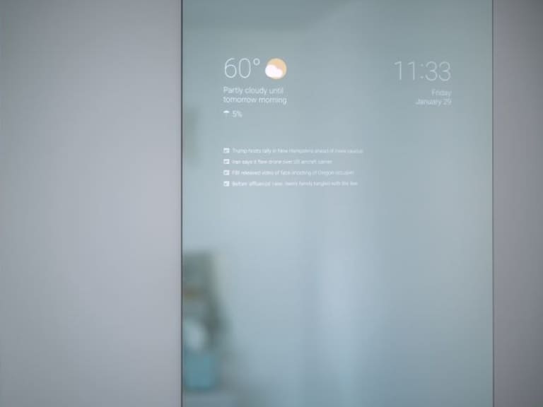 Un empleado de Google ha diseñado un espejo inteligente