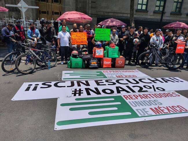 Returnan asunto de “repartidores de plataformas” a ministra Lenia Batres