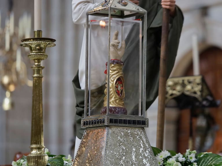 El brazo de San Judas Tadeo fue descubierto en 1830.