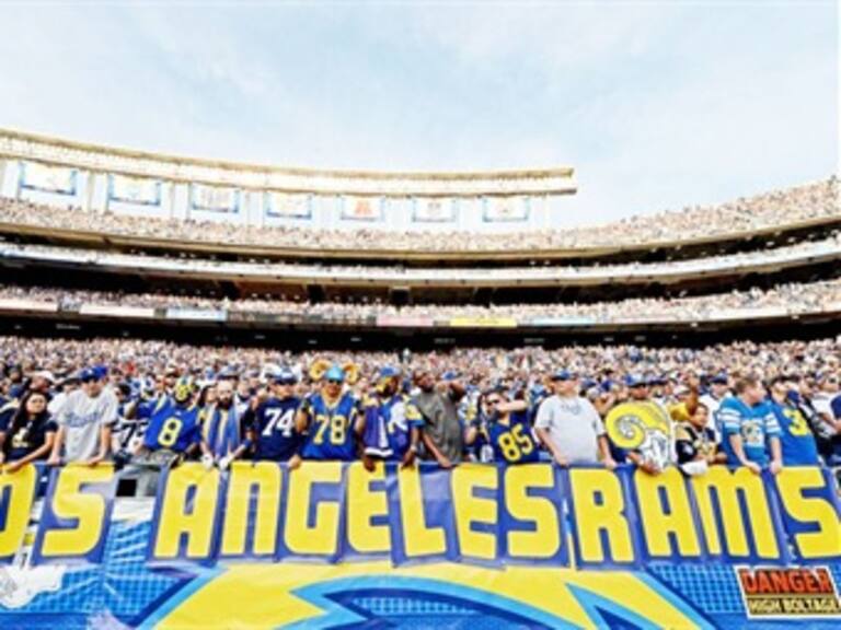 Los Rams de San Luis se mudan a Los Ángeles