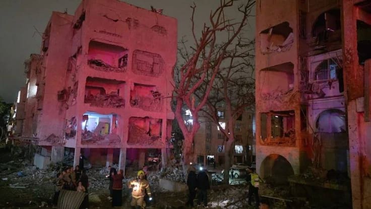 Misil iraní impacta cerca de instalación nuclear en ciudad de Israel; autoridades reportan 47 heridos