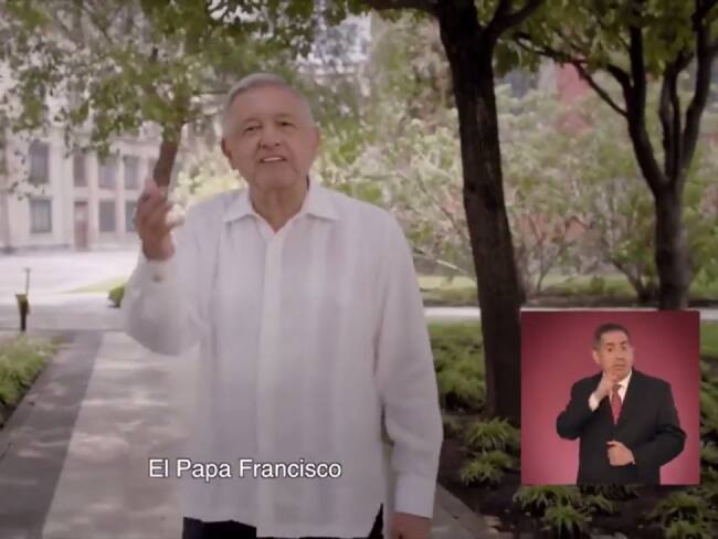INE baja spot de AMLO por citar al Papa Francisco