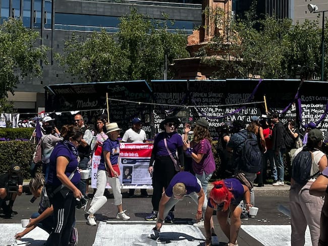 “Basta impunidad”… mujeres marchan por negativa de desafuero a Cuauhtémoc Blanco