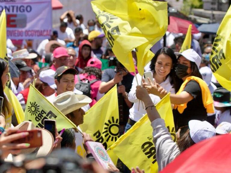 Alejandra Del Moral presentó sus propuestas en Ocoyoacac