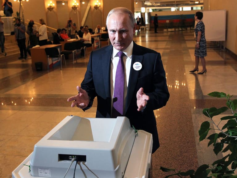 Rechazo total al resultado electoral en Rusia pide Ucrania a la comunidad internacional
