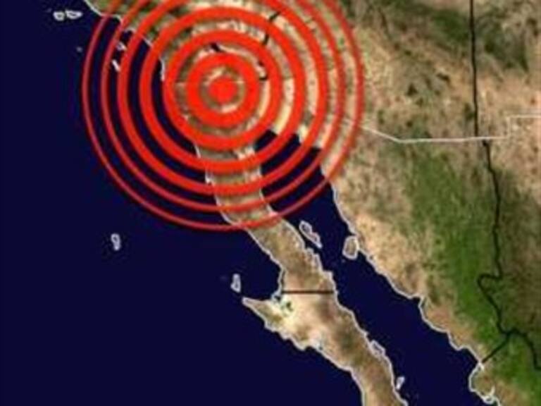 Reportan sismo de 6.5 en BC