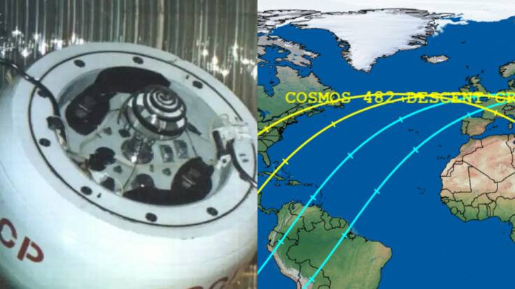 ¿Es peligrosa la caída de la sonda espacial soviética Cosmos 482? Esto dicen los expertos