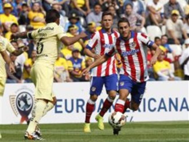 Vence América al Atlético de Madrid en Copa Euroamericana