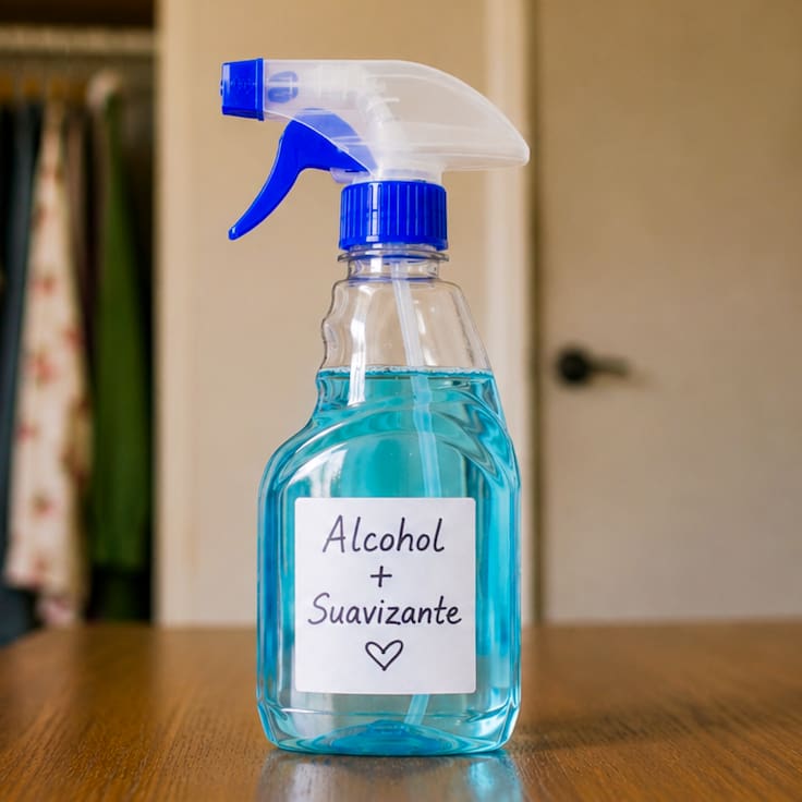 Alcohol con suavizante de telas: ¿para qué sirve esta mezcla casera y por qué se recomienda?