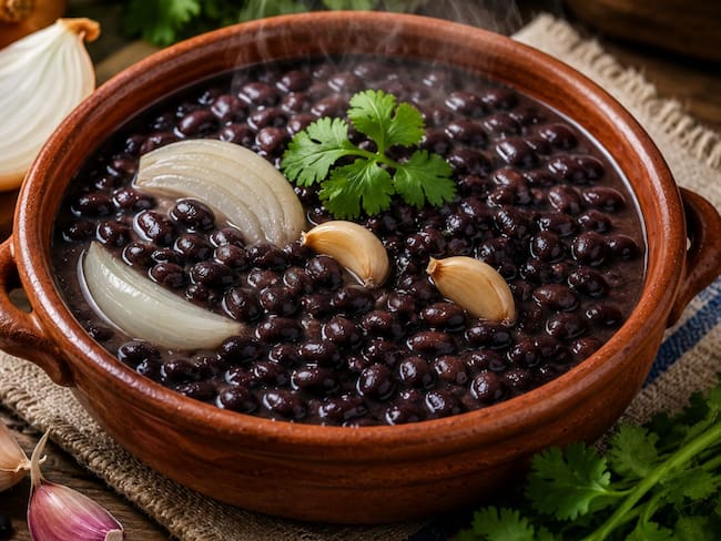 ¿Es mejor cocer los frijoles con cebolla o con ajo? La respuesta te va a sorprender