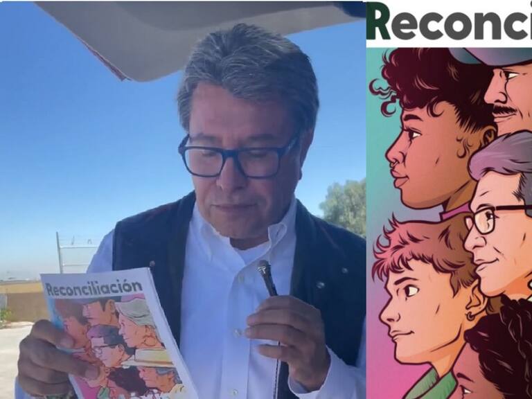 Monreal lanza folleto con plan para la reconciliación