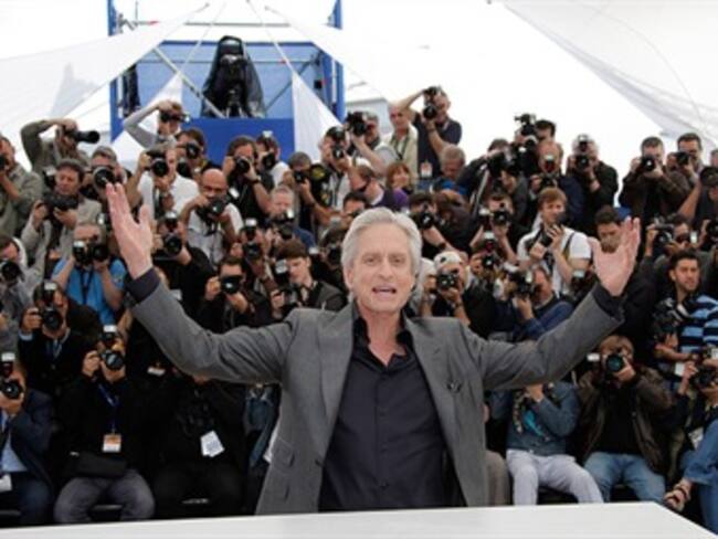 Conquista Michael Douglas a Cannes con su papel en filme de Soderbergh