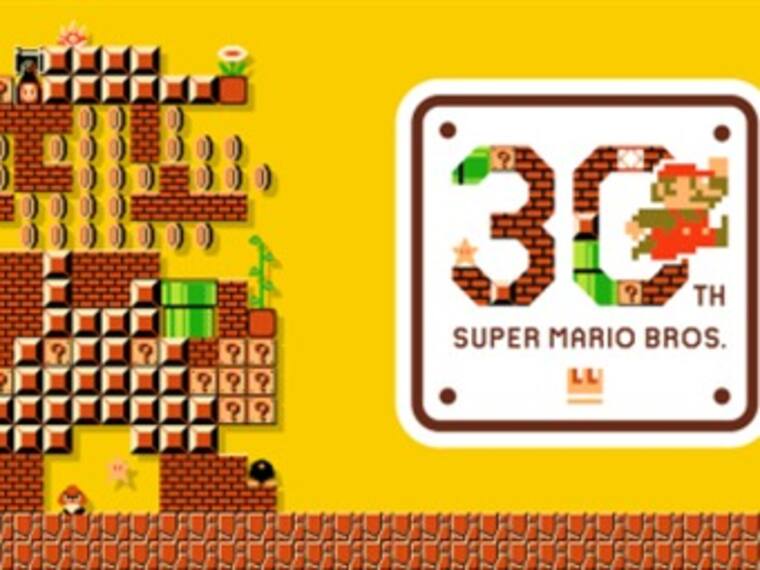 Mario Bros cumple su onomástico número 30