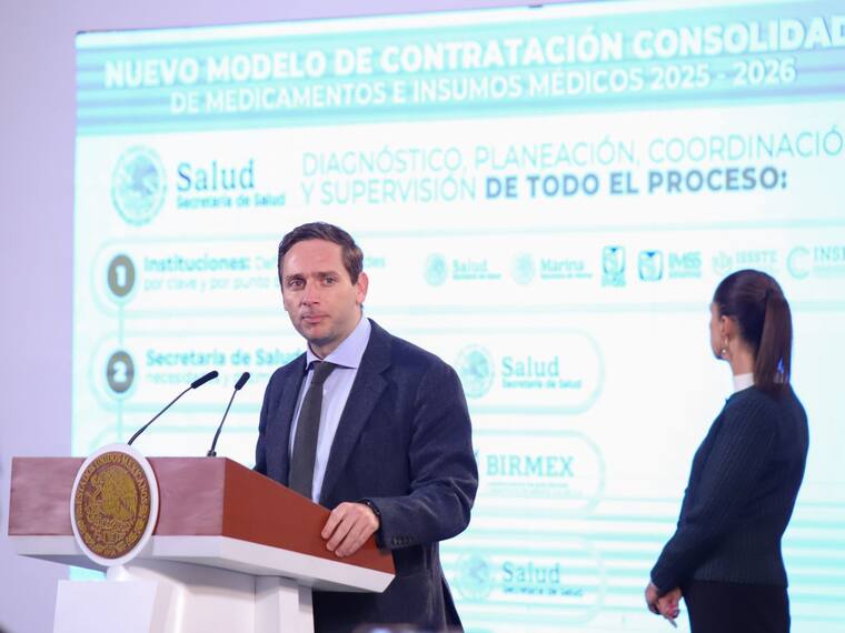 Plantean eliminar intermediarios del nuevo modelo para compra de medicamentos federal.