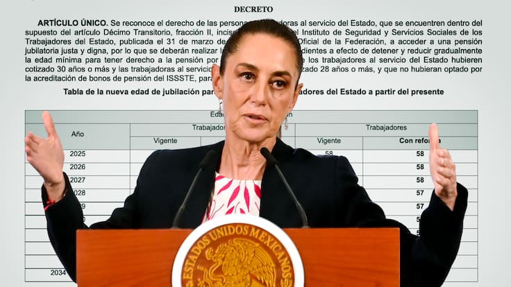 Con publicación en el DOF, Sheinbaum activó la jubilación anticipada con 30 años de servicio