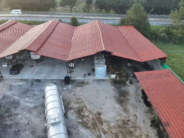 El predio fue localizado en en el poblado de Tres Marías