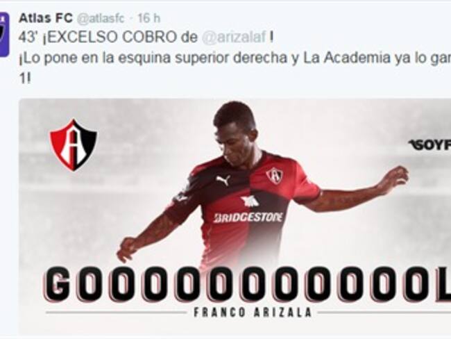 Atlas trollea a Cruz Azul en Twitter