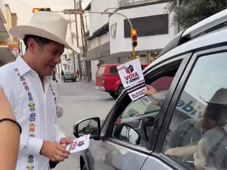 El presidente de la mesa directiva de la Cámara de Diputados, Sergio Gutiérrez Luna, dedica sus tiempos libres a la promoción del voto el próximo 1 de junio, en la elección del Poder Judicial.