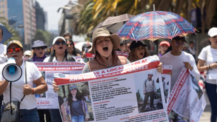 Manifestación masiva por las personas desaparecidas acompañará la inauguración del Mundial 2026