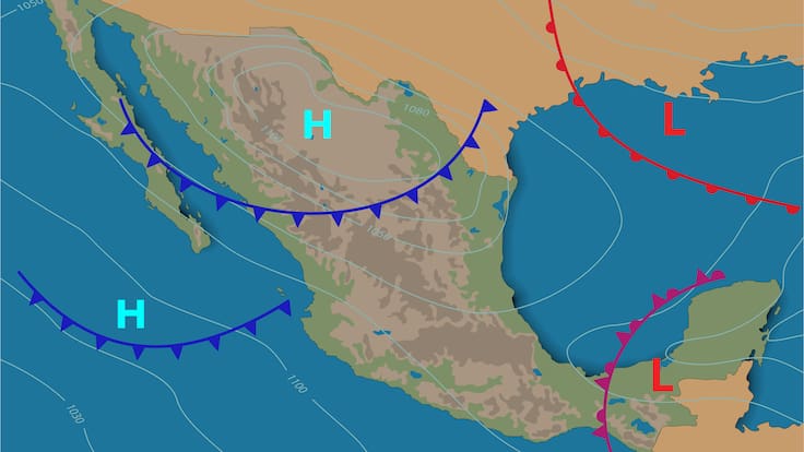 Clima en México para el fin de semana: lluvias, tormentas y vientos en estas regiones