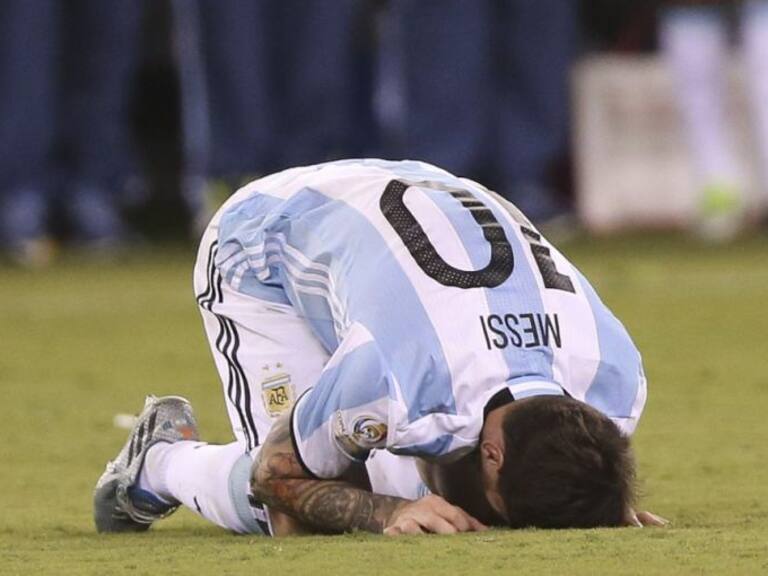 Lionel Messi le dice adiós a la Albiceleste