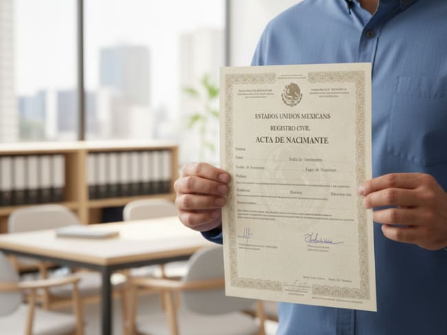 Precios del Registro Civil 2026: Costos por estado del acta certificada de nacimiento, matrimonio y defunción digital