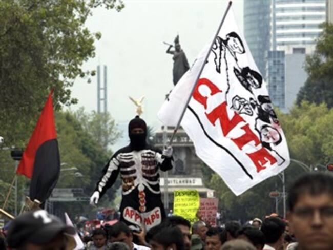 Preparan operativo por marcha de la CNTE