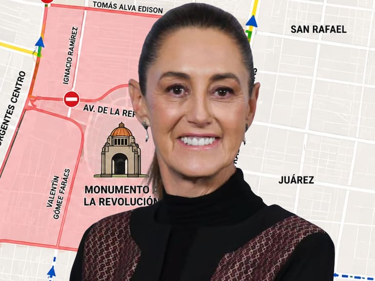 SSC anuncia cierres viales por informe de Claudia Sheinbaum. SSC