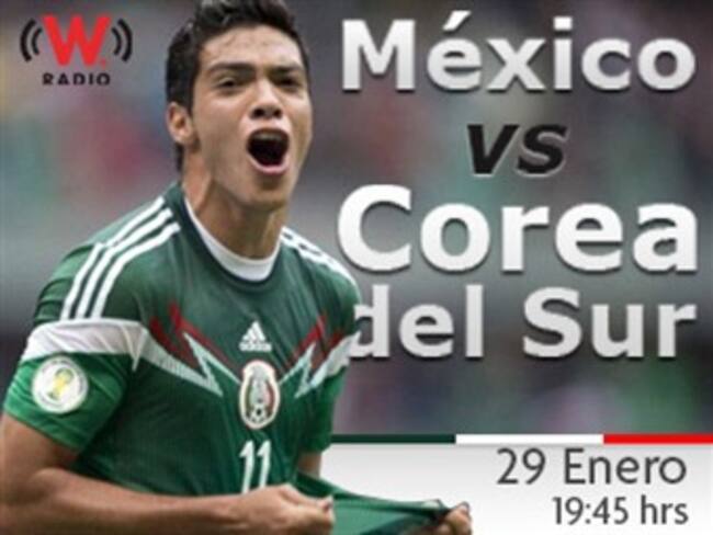 Sigue los detalles del partido México & Corea del Sur en WRadio
