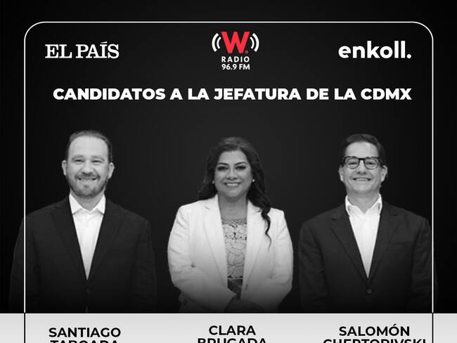 Clara Brugada encabeza la encuesta de salida en la CDMX