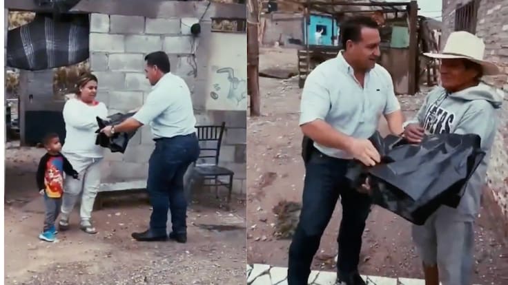 Regidor de Torreón reparte bolsas negras para ayudar a los ciudadanos a “proteger” sus viviendas de las lluvias; ¿Quién es Raúl Garza?