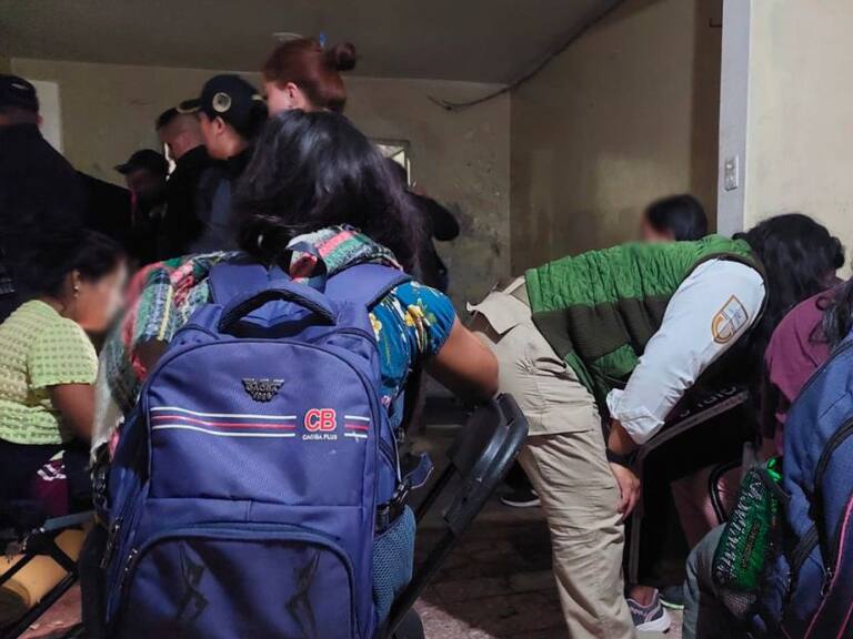 Rescata INM a 22 migrantes secuestrados en CDMX