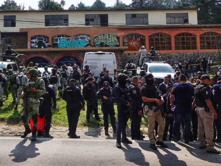 Delincuentes detenidos en Topilejo integraban célula del Cártel de Sinaloa.