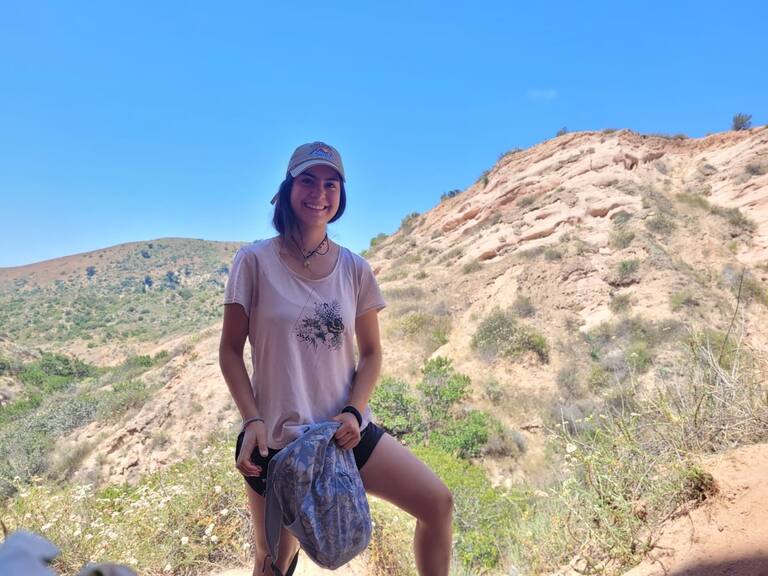 Ana Amelí decidió subir sola al Pico del Águila, luego de que sus acompañantes no llegaron