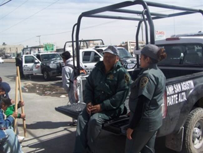 Pareja asaltada. Telésforo García Carreón, presidente municipal de Chimalhuacán. 26/02/13