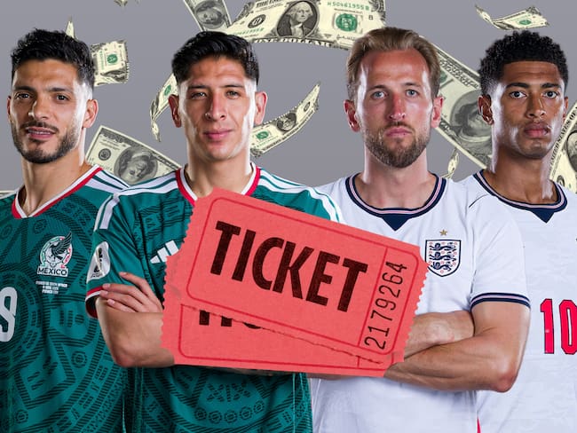 México vs Inglaterra: cuánto cuestan los boletos en reventa para los octavos de final
