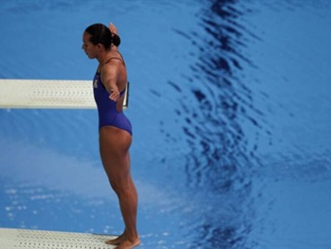 Mexicana Laura Sánchez termina cuarta en Serie Mundial de Clavados