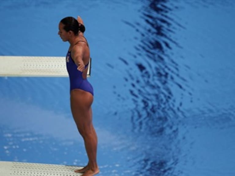 Mexicana Laura Sánchez termina cuarta en Serie Mundial de Clavados