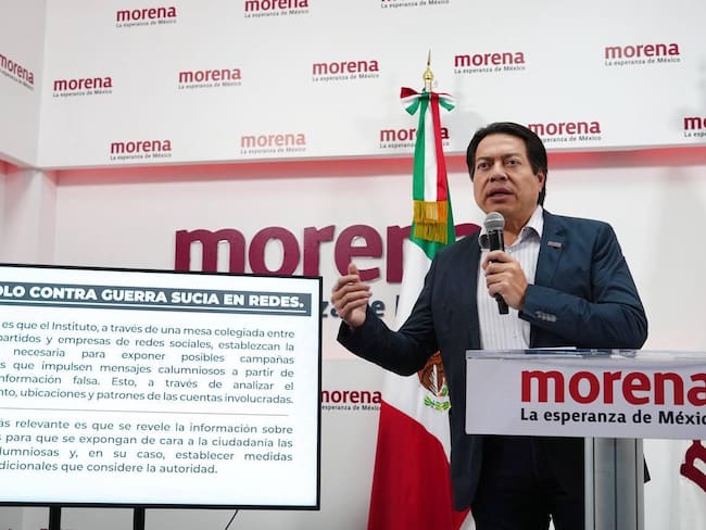 “Estamos viviendo 2006 otra vez”, dice Mario Delgado ante negativa del INE de protocolo para evitar guerra sucia