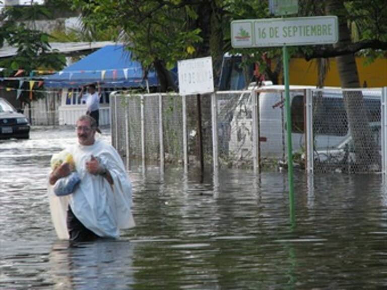 Tabasco está bajo el agua: Granier