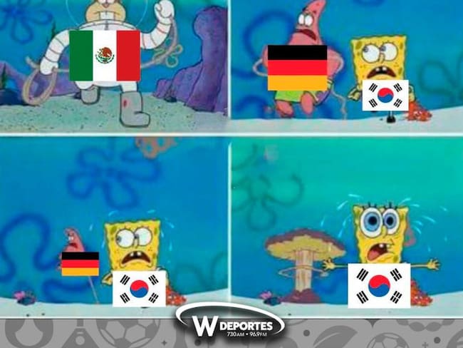 Los memes del México vs Corea del Sur