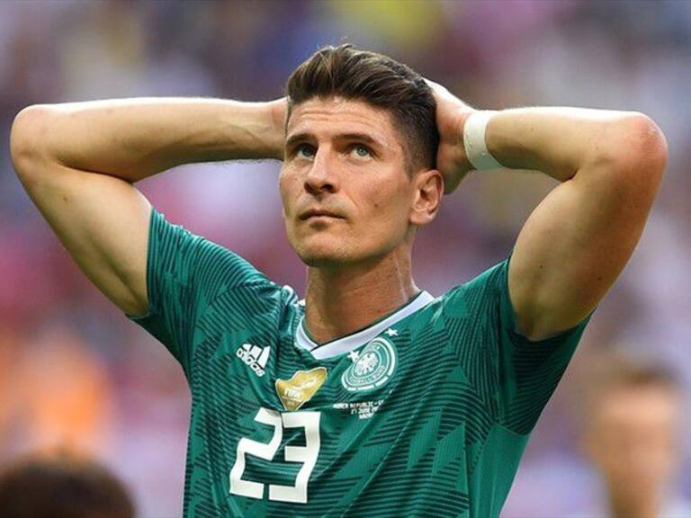 Mario Gómez deja a la selección alemana