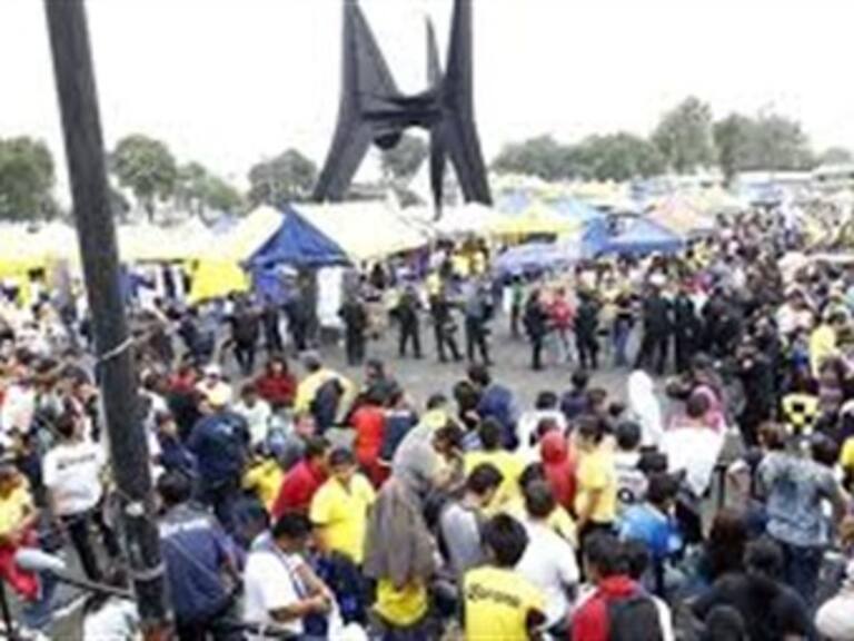 Al menos 65 detenidos durante final entre las Águilas del America y el Cruz Azul