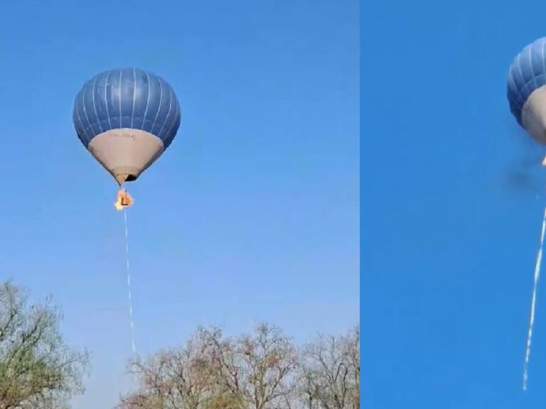 Hasta el momento no hay información sobre el paradero del piloto del globo