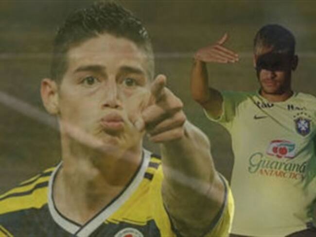 Disputan cuartos de final Neymar y James